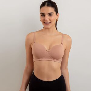 Pack of 4 Women's Ultra Comfort Wireless Full Coverage Bra | Non-Padded, Seamless & Cotton Feel